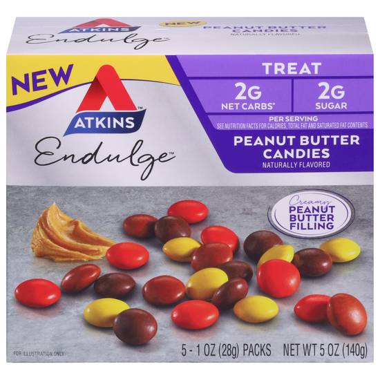 Atkins Endulge Candies (peanut butter )