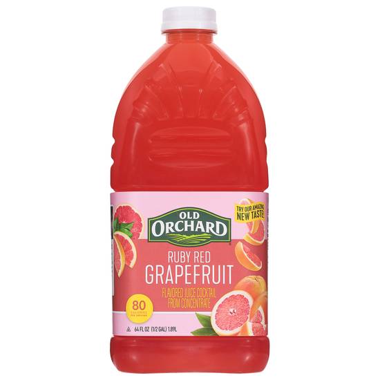 Old Orchard Ruby Red Grapefruit Juice Cocktail (64 fl oz)