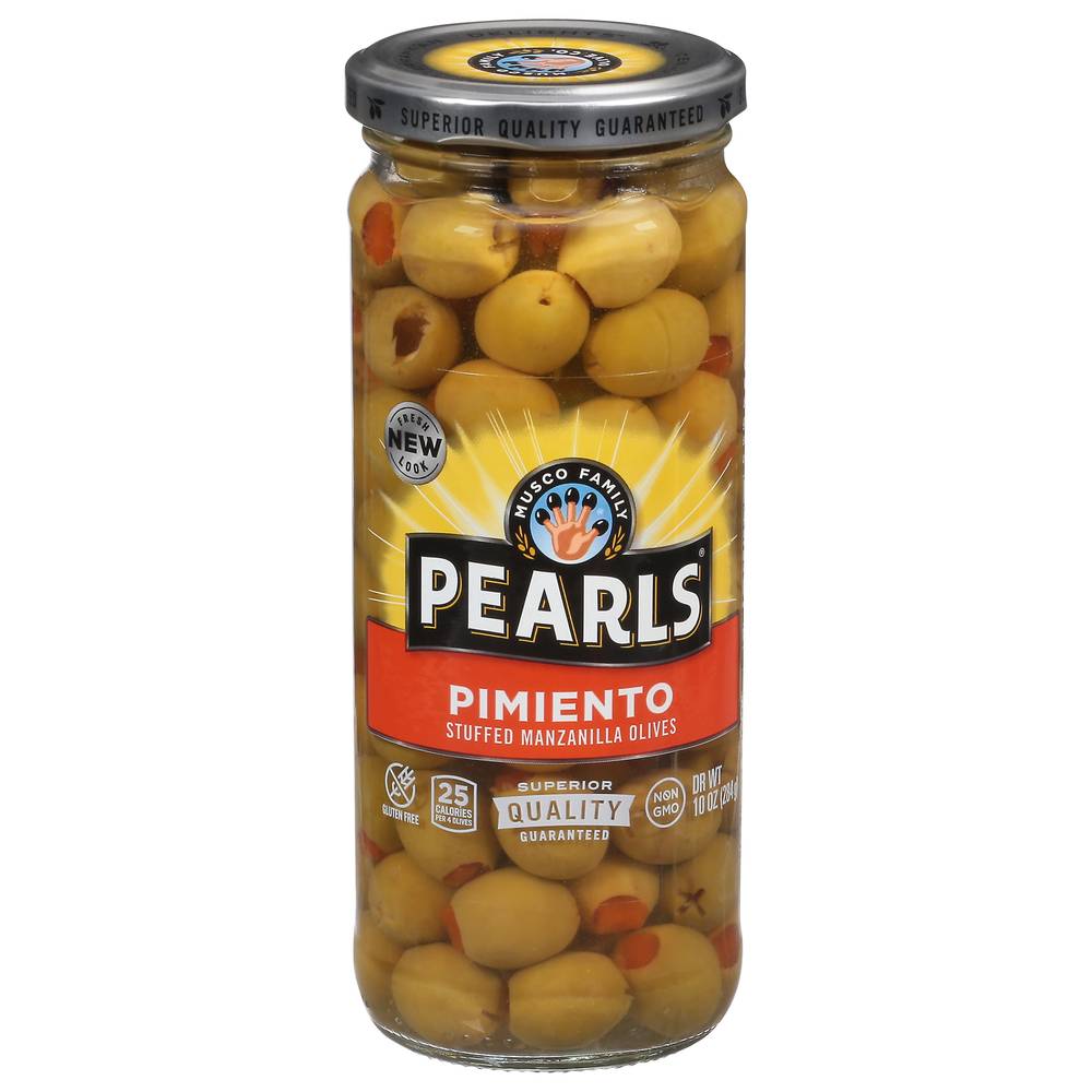 Pearls Pimiento Stuffed Manzannilla Olives (10.4 oz)