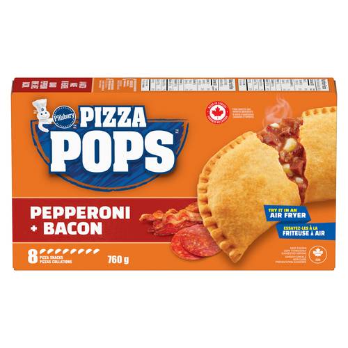 Pillsbury Best Pepperoni Bacon Pizza Snack