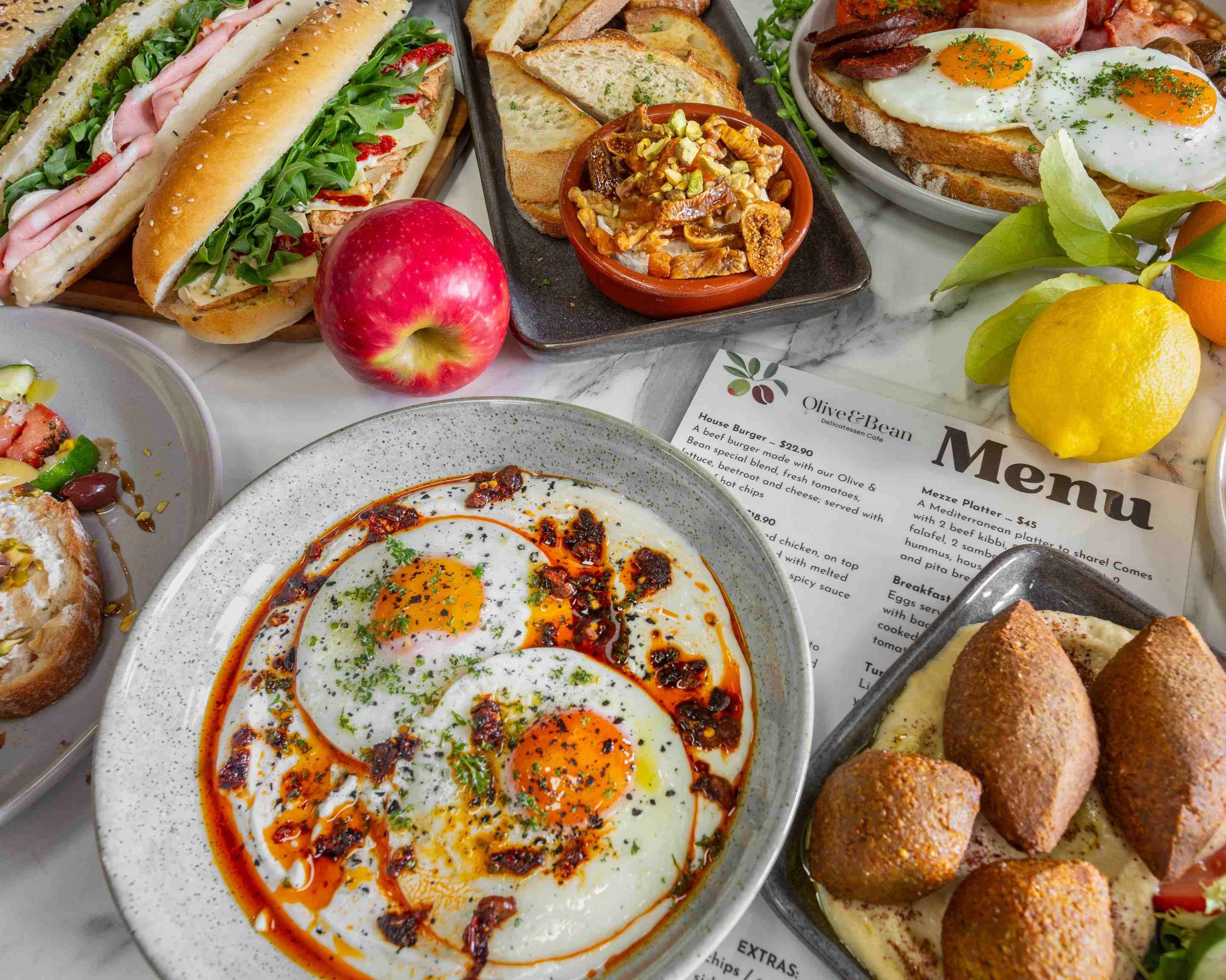 Olive & Bean Deli Cafe Menu Takeout in Mornington Peninsula Delivery