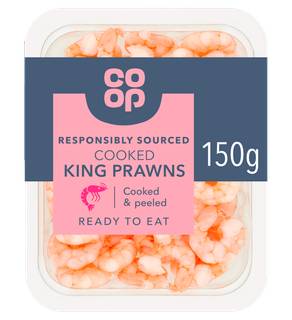 Co-op Cooked King Prawns 150g