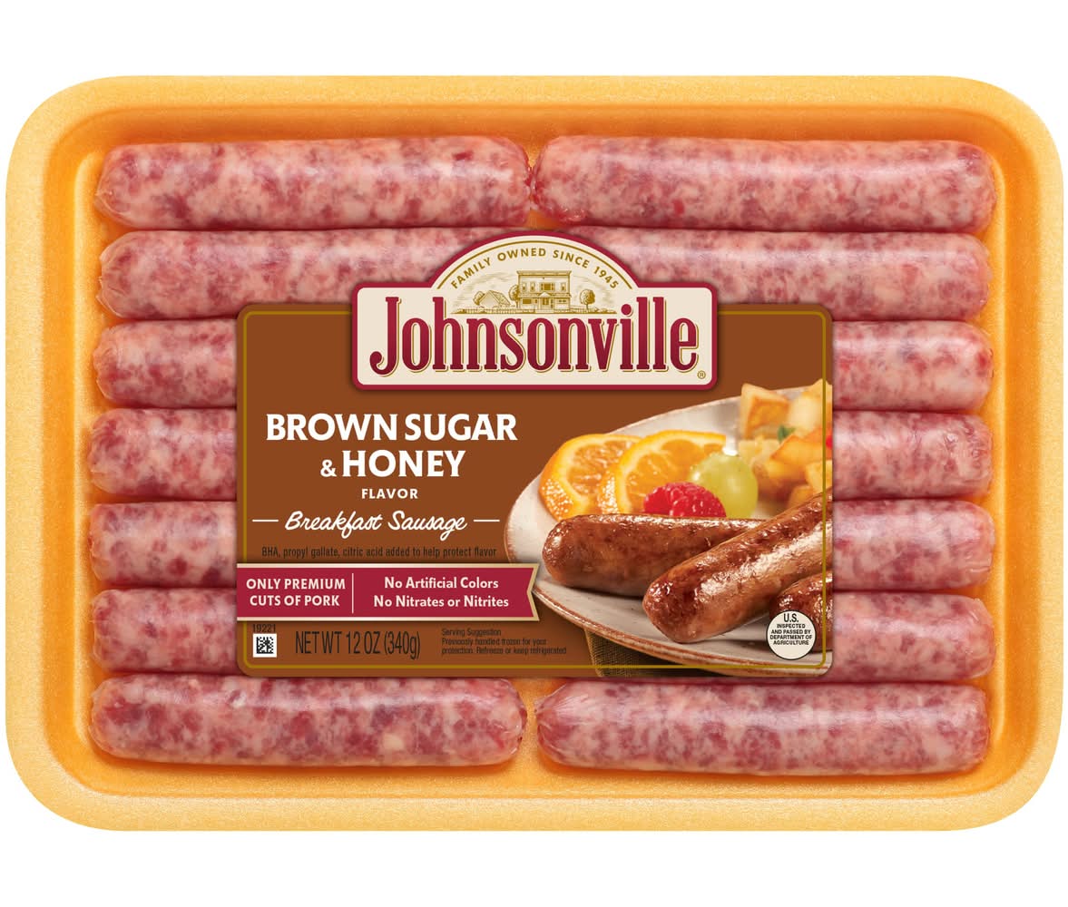 Johnsonville Breakfast Sausage, Brown Sugar-Honey (12 oz)