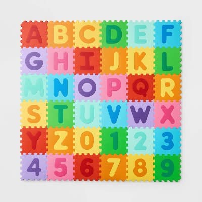 Gigglescape Abc Floor Mat Set, 5'x5'