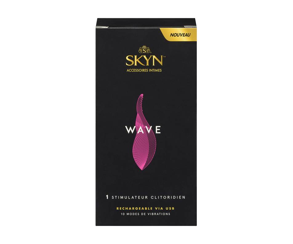 Skyn wave masseur personnel stimulateur usb rechargeable 10 modes