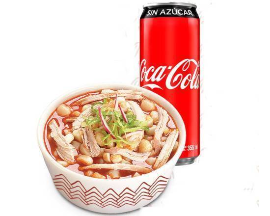 Pozole + Coca-Cola