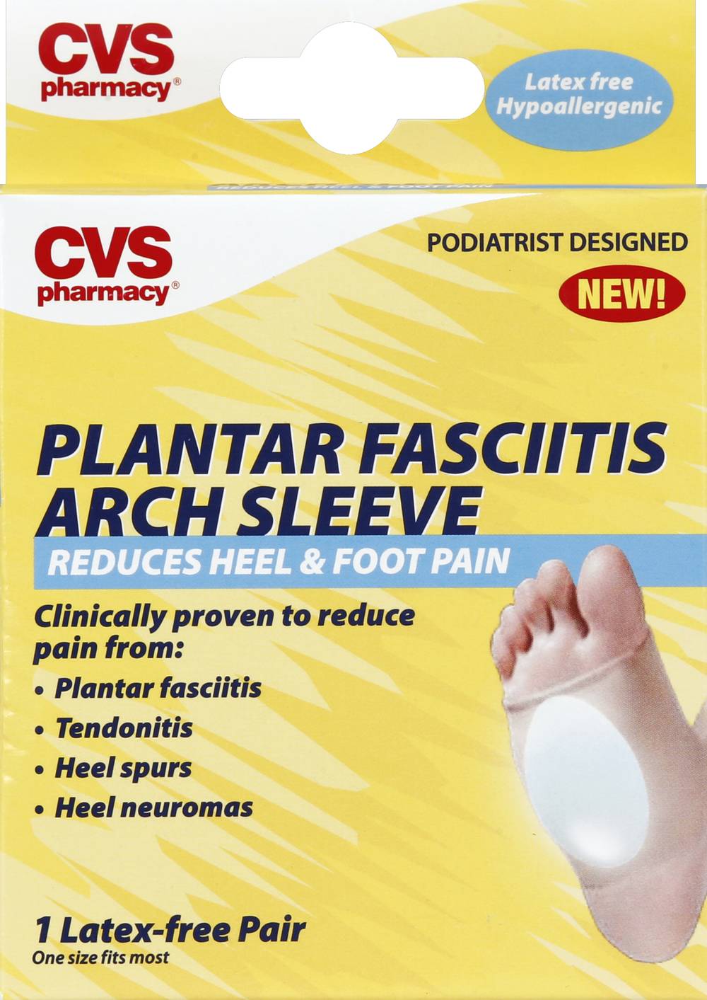 CVS Pharmacy Plantar Fasciitis Arch Sleeve