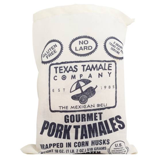 Texas Tamale Company Gourmet Pork Tamales (12 ct)