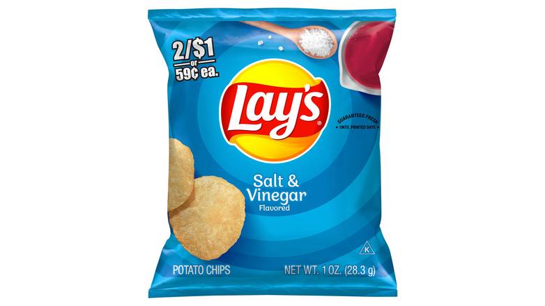 Lay'S Salt & Vinegar Flavored Potato Chips