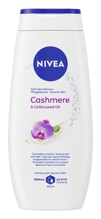 NIVEA Orchid, Cashmere & Cotton Oil Soft Care Shower Gel (250ml)