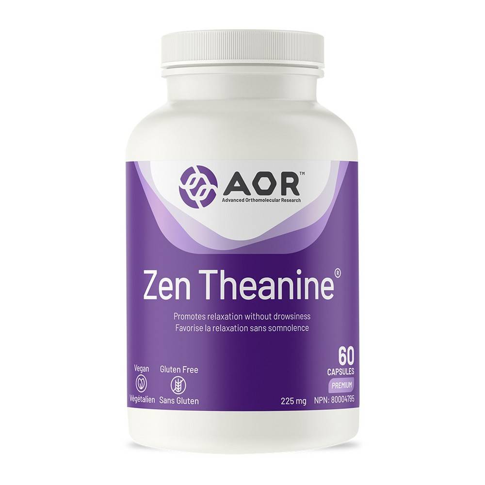 AOR Zen Theanine Capsules 225 mg Delivery Near Me Order Online Uber