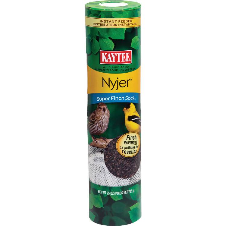 Kaytee Nyjer Super Finch Sock Wild Bird Food (25 oz)