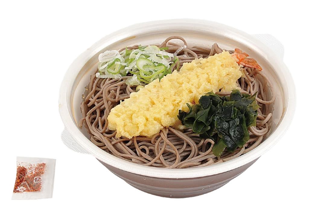 ◎海老天二八そば