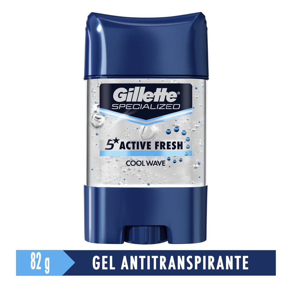 Gillette · Antitranspirante gel cool wave (82 g)