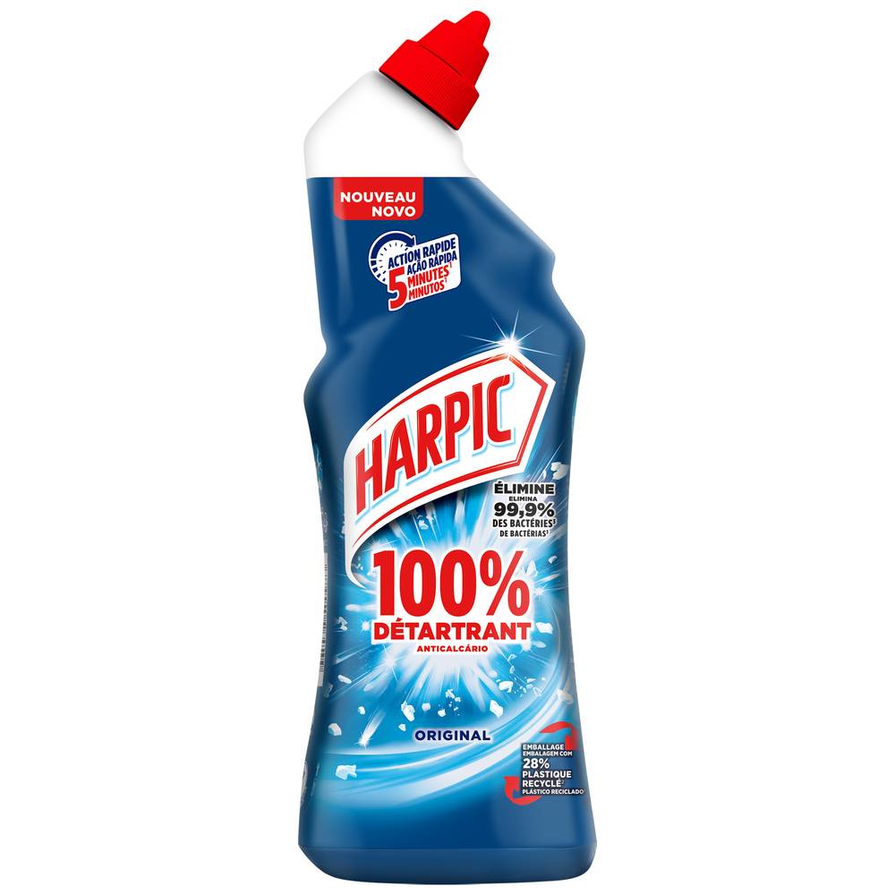 Harpic - Gel nettoyage efficace détartrant originale (750ml)