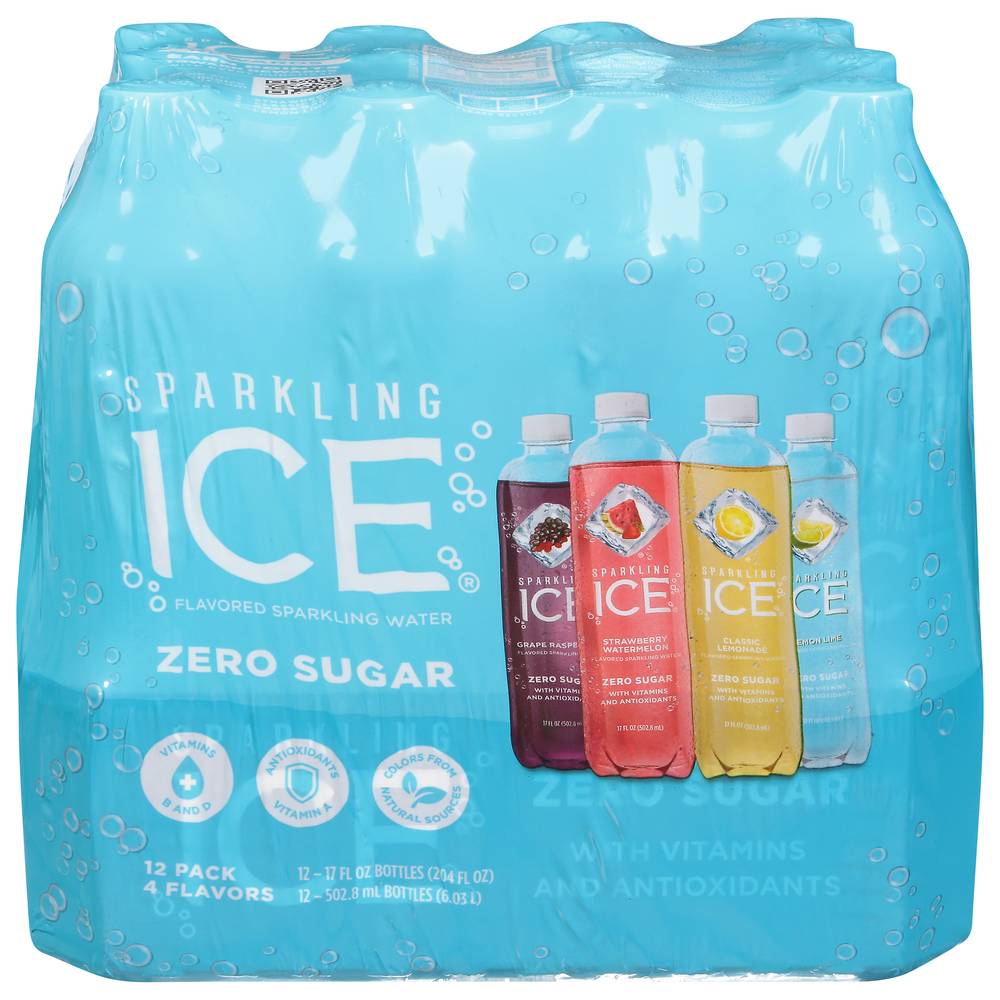 Sparkling Ice Spiked Assorted Flavor Sparkling Water (12 ct, 17 fl oz)