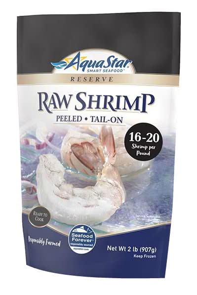 Aqua Star Peeled Tail on Raw Shrimp (2 lbs)