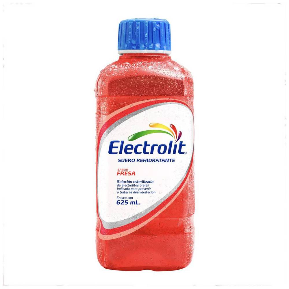 Electrolit · Suero rehidratante, fresa (625 ml)