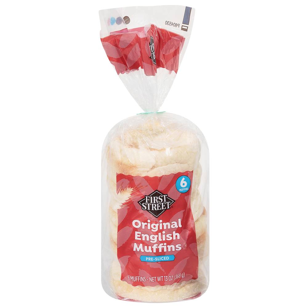 First Street Plain English Muffin (13 oz)