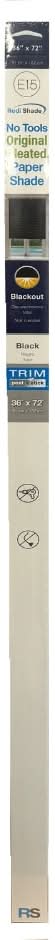 Redi Shade Pleated Paper, 36x72 in, Black