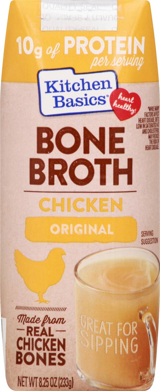  Kitchen Basics Original Chicken Bone Broth, 8.25 oz