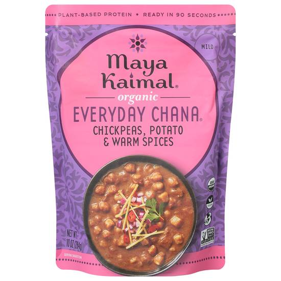 Maya Kaimal Everyday Chana Organic (mild chickpeas-potato-warm spices)