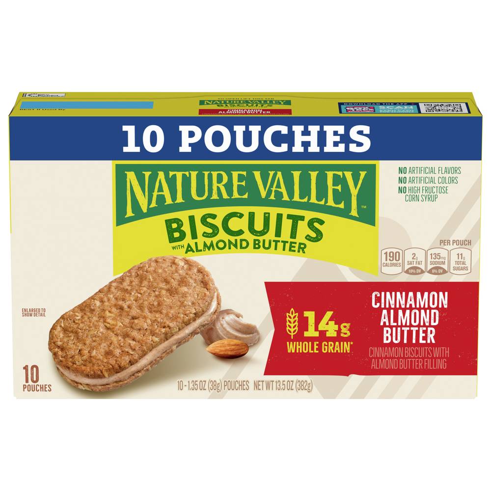 Nature Valley Biscuits (10 ct) (cinnamon-almond butter)