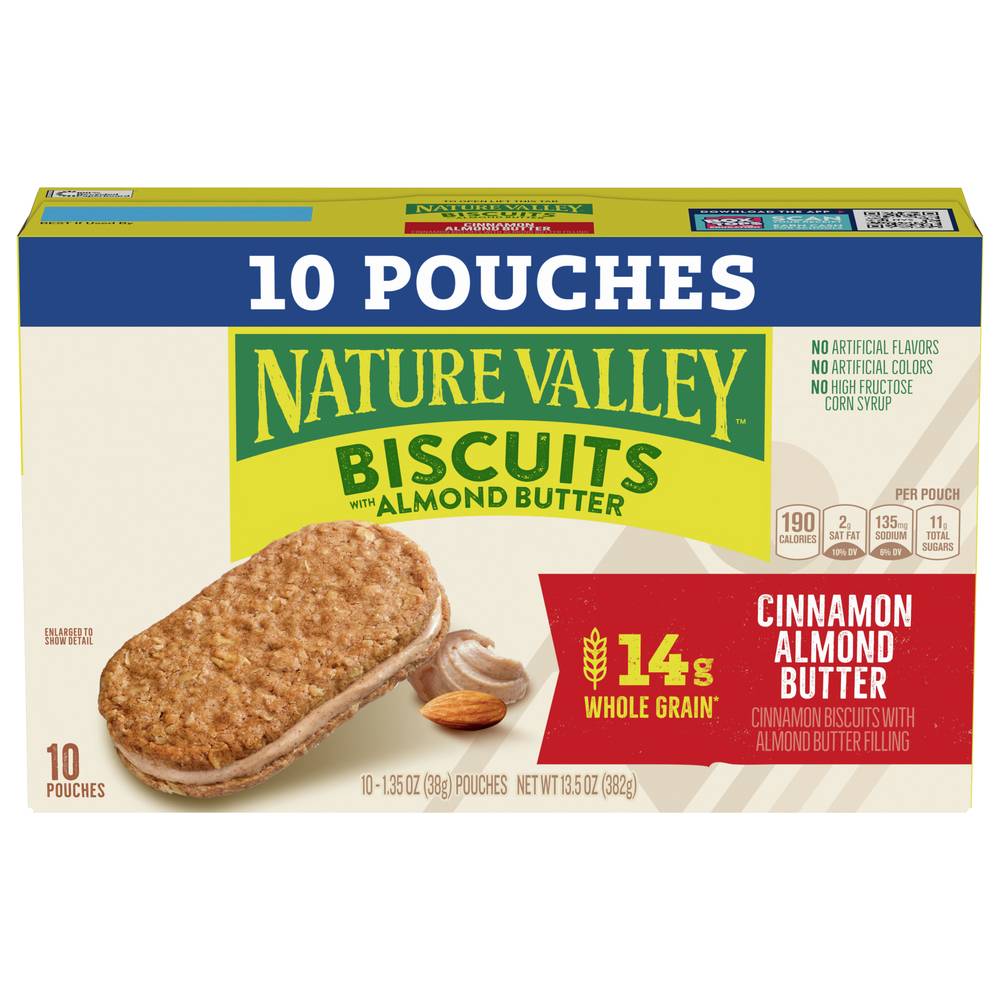 Nature Valley Biscuits (10 ct) (cinnamon almond butter) (1.35 oz)