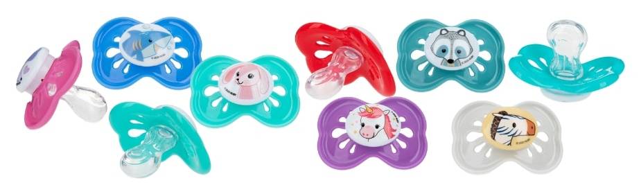 Nuby Classic Oval Pacifier 12 Months (9 ct)