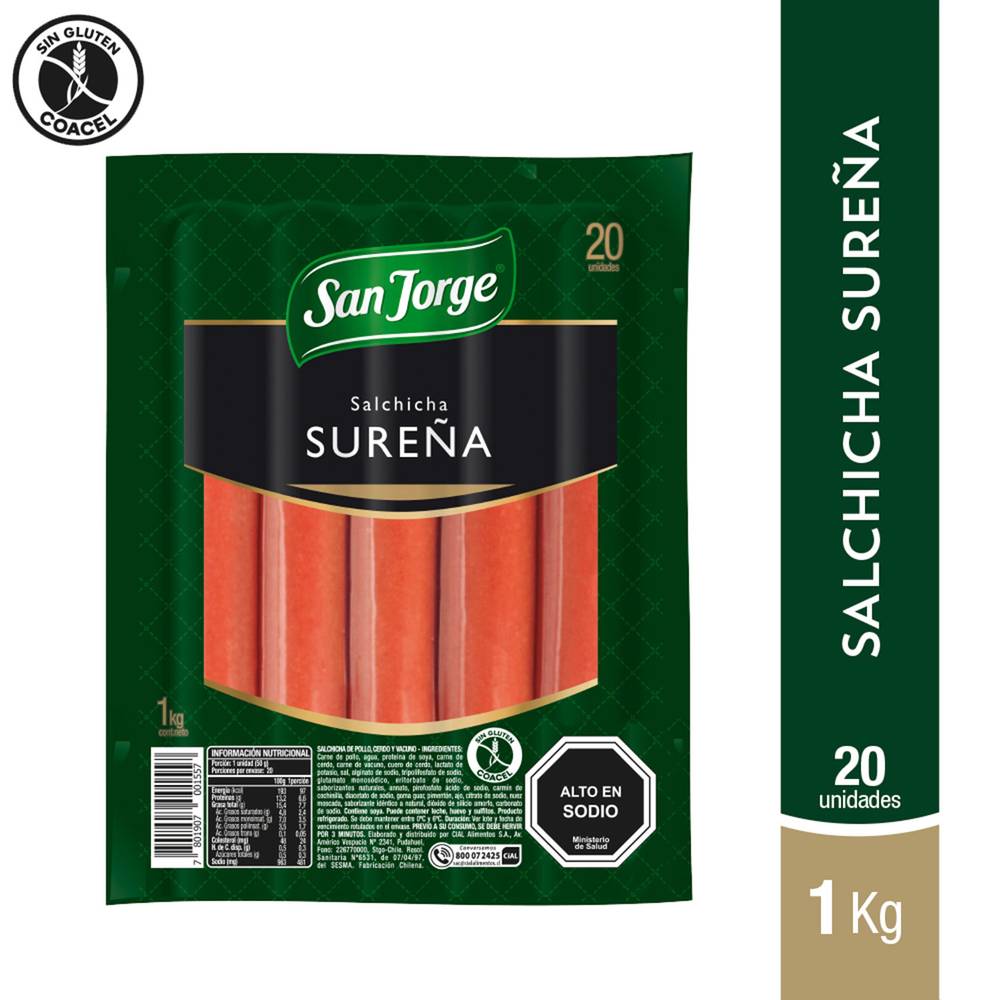 San jorge salchicha sureña (1 kg)