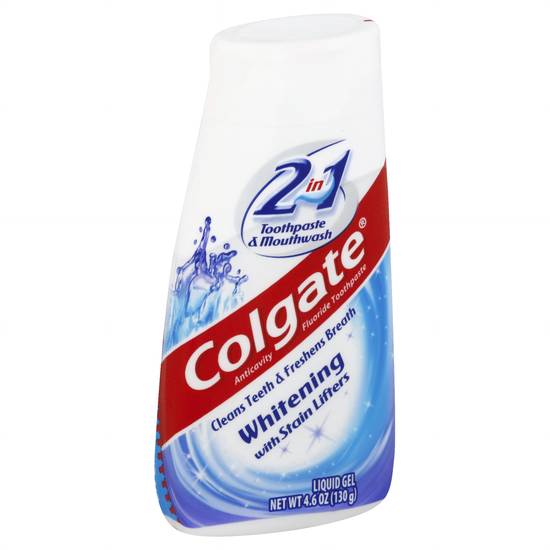 Colgate 2-in-1 Anticavity Whitening Toothpaste & Mouthwash