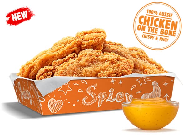 3x Jack’s Fried Chicken Ribs & Sauces