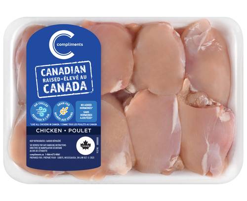 Compliments Chicken Thighs Boneless Skinless