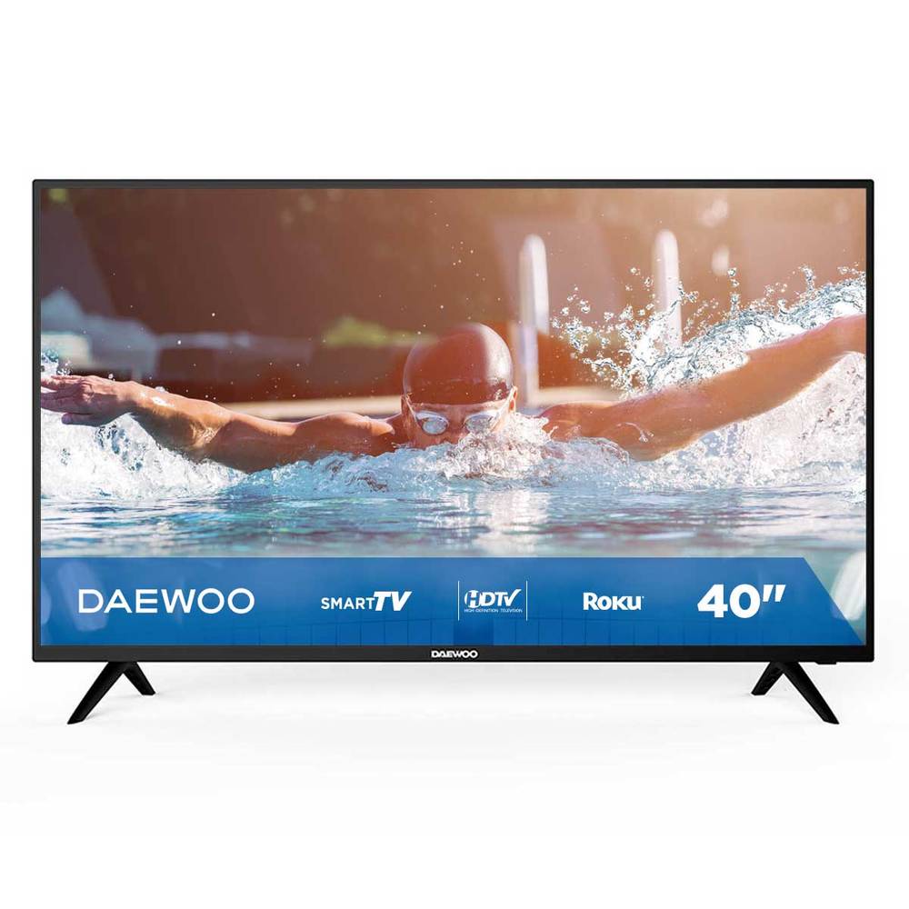 Daewoo pantalla led smart roku 40" (1 pieza)