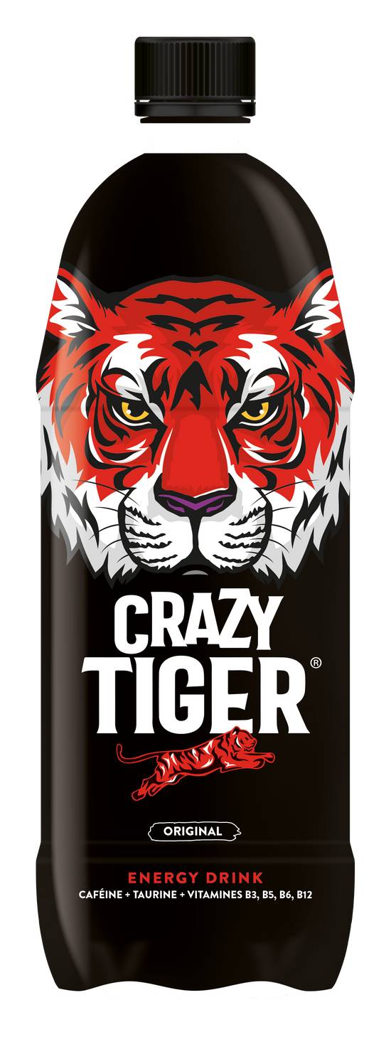Crazy Tiger - Boisson énergisante (1.5 L)