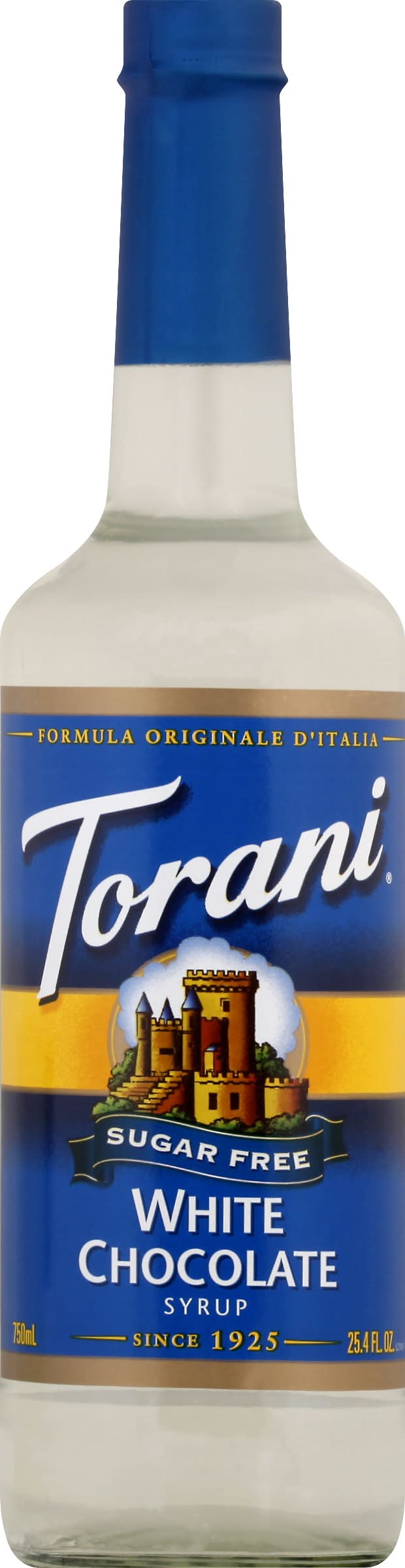 Torani Sugar Free White Chocolate Syrup (25.4 fl oz)