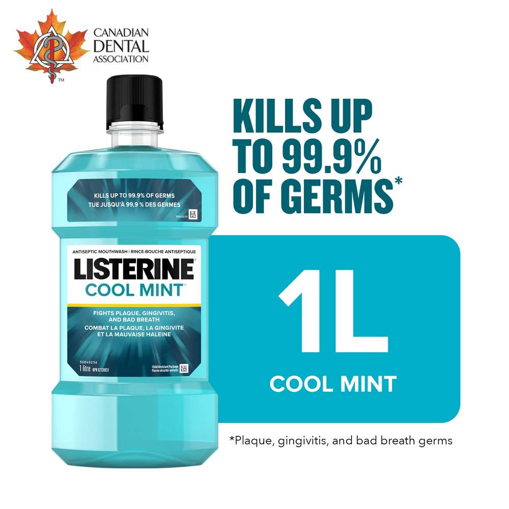 Listerine Cool Mint Antiseptic Mouthwash (1 kg)