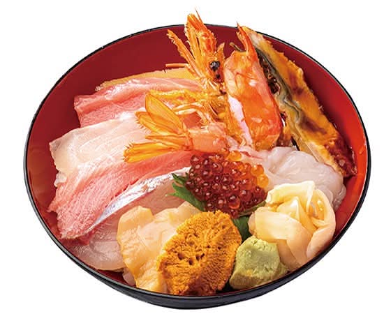 海鮮丼＜ぜいたく＞