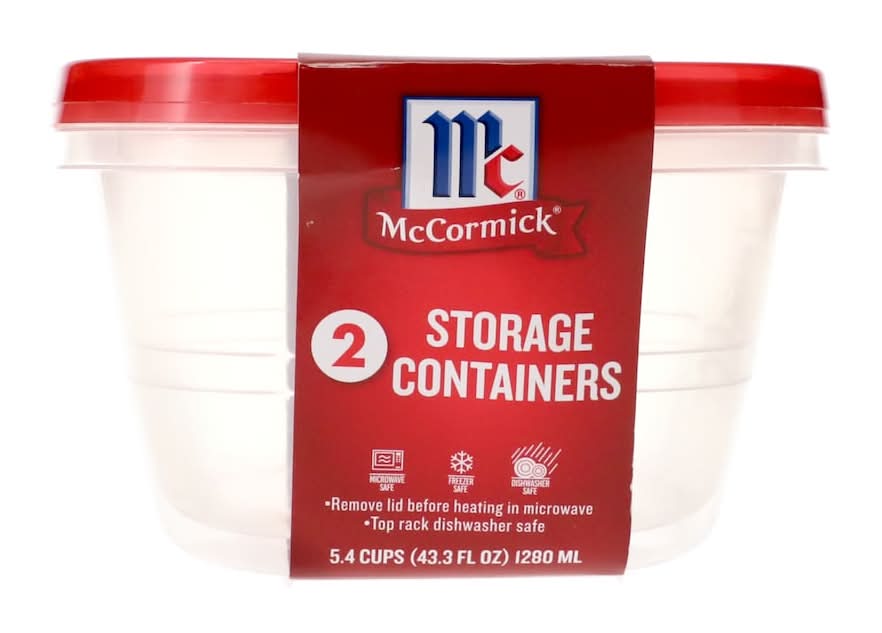 McCormick Storage Containers 43.3 fl oz (2 ct)