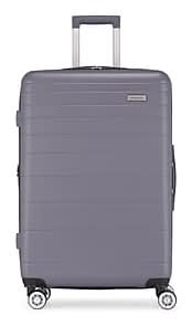 Bond Street Panoramic 30.5 Hardside Suitcase, 8-Wheeled Spinner, Dark Gray (HLG7528BS-DGREY)