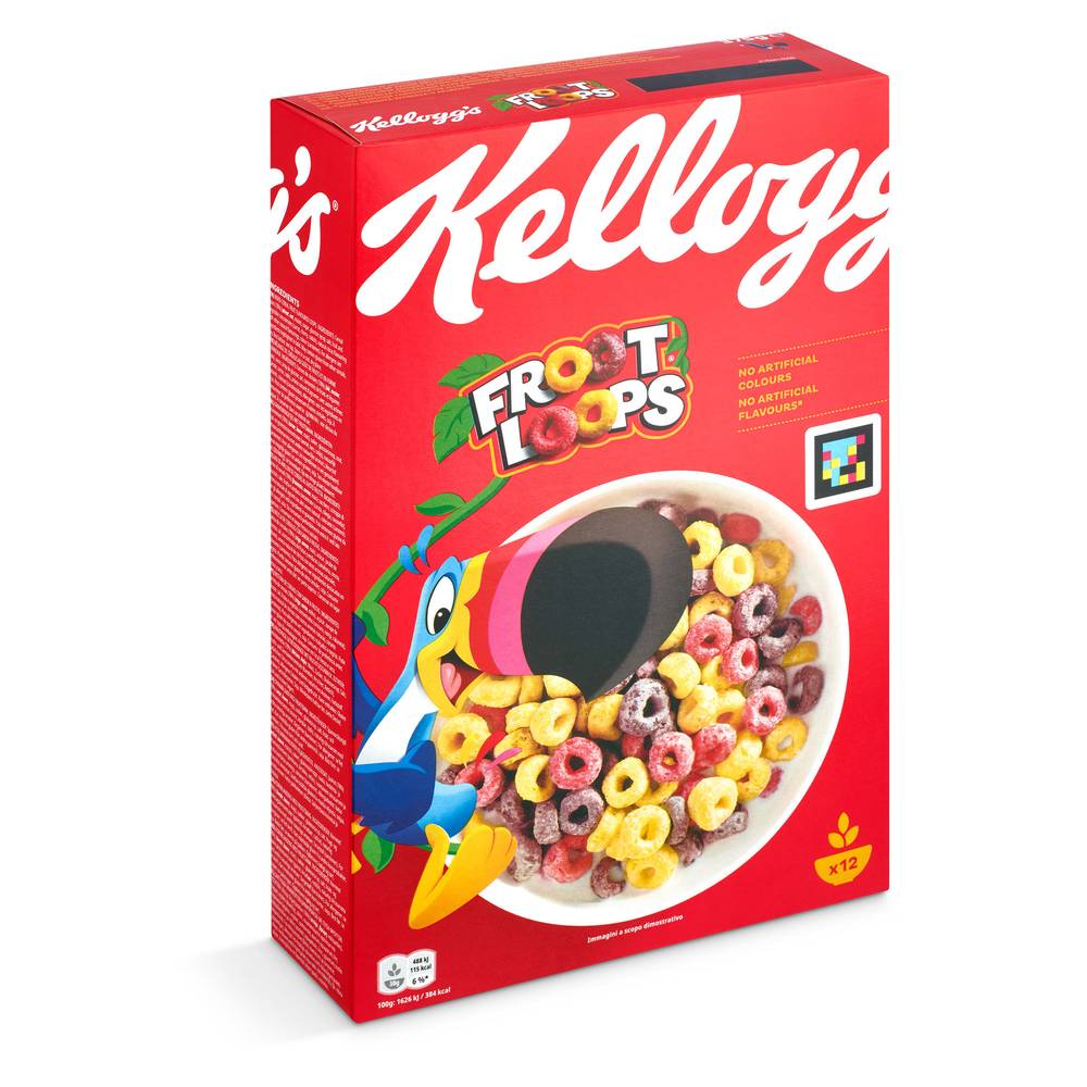 Cereales De Desayuno Kellogg'S Froot Loops Caja 375 G