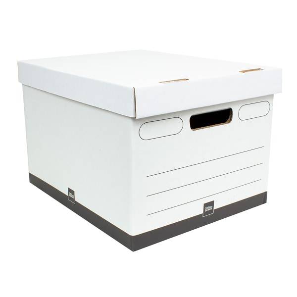 Office Depot Heavy-Duty Quick Set Up Storage Boxes