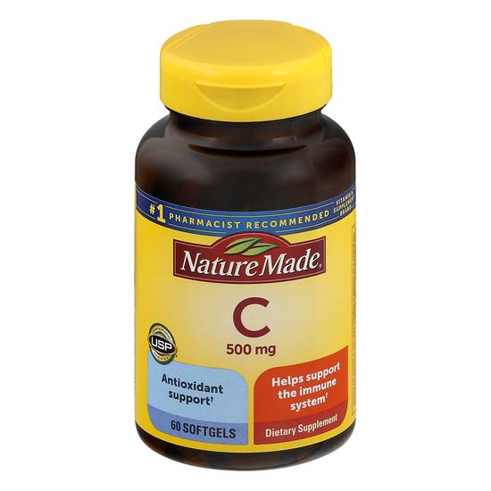 Nature Made 500 mg Vitamin C Supplement (60 ct)