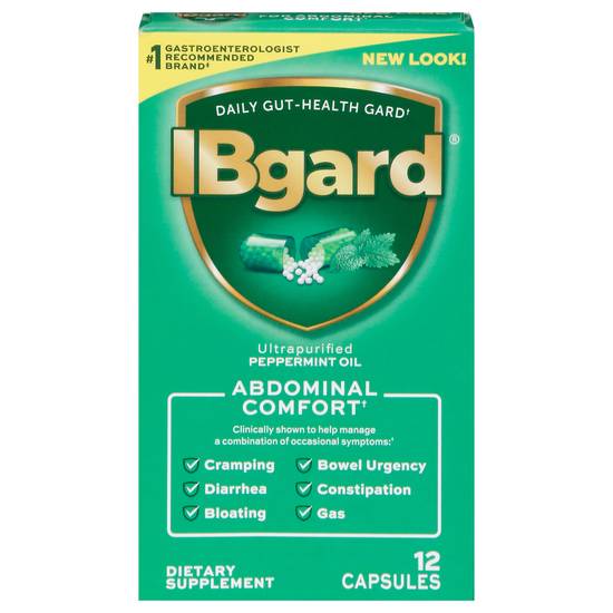 Ibgard Abdominal Comfort Capsules (12 ct)