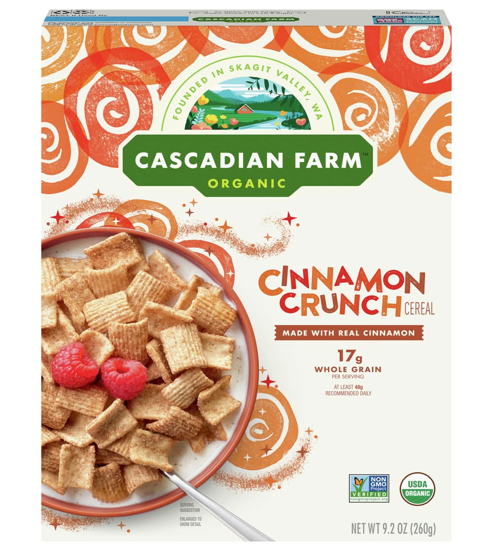 Cascadian Farm Original Cinnamon Crunch Cereal