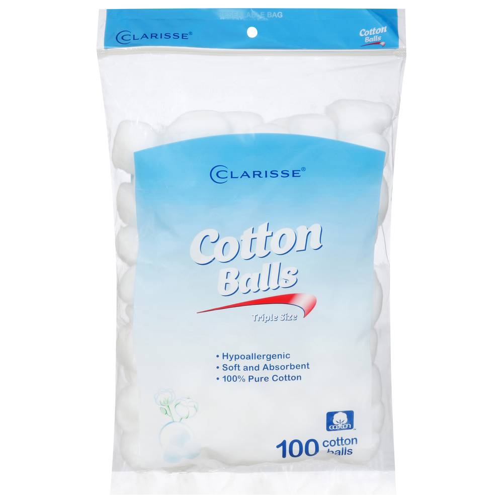 Clarisse Cotton Balls Triple Size