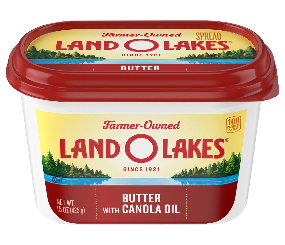 Land O'Lakes Farmed - Owned Butter With Canola Oil (15 oz)