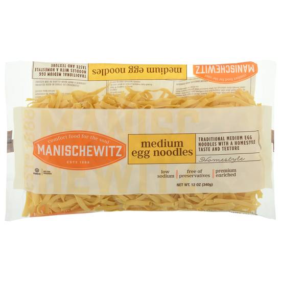 Manischewitz Homestyle Medium Egg Noodles
