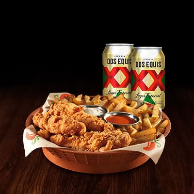 Combo Crispers 3 pzs + 2 Cervezas