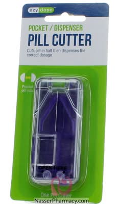 Ezy Dose · Cortador de tabletas transparente (200 g)